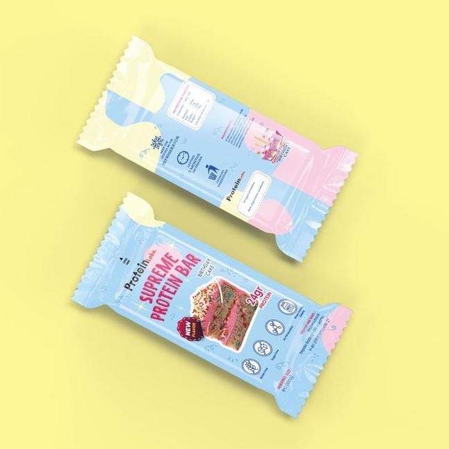 

Protein Bar Thday Cake Supreme 24G Protein Gluten Free