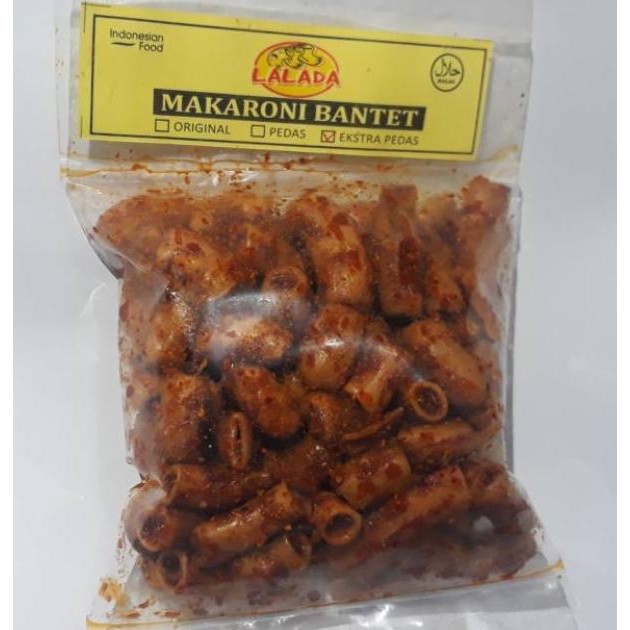 

Makaroni Bantet Lalada Paket 10 Pcs Kemasan 70 Gram