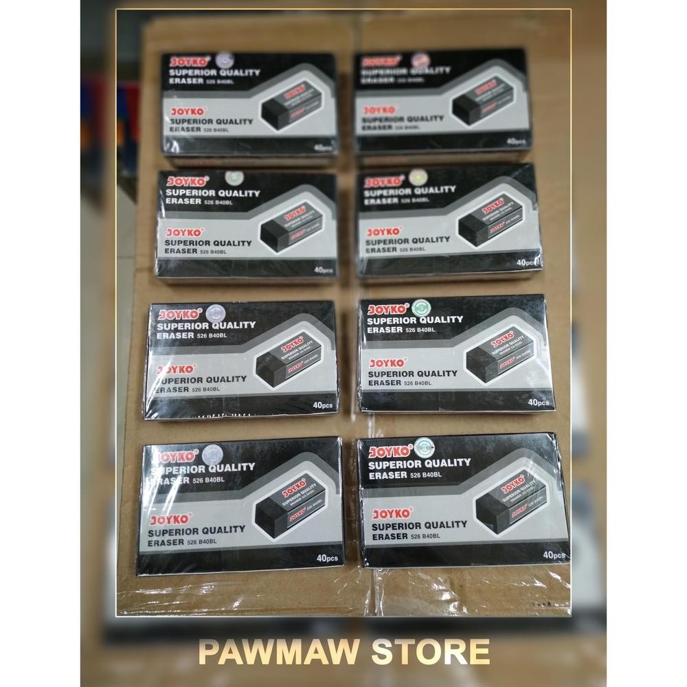

Penghapus Joyko B40 BL Kecil Hitam ( PACK )