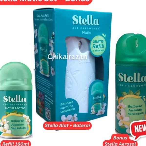 Stella Matic Pengharum Ruangan Semprot Otomatis Elektrik