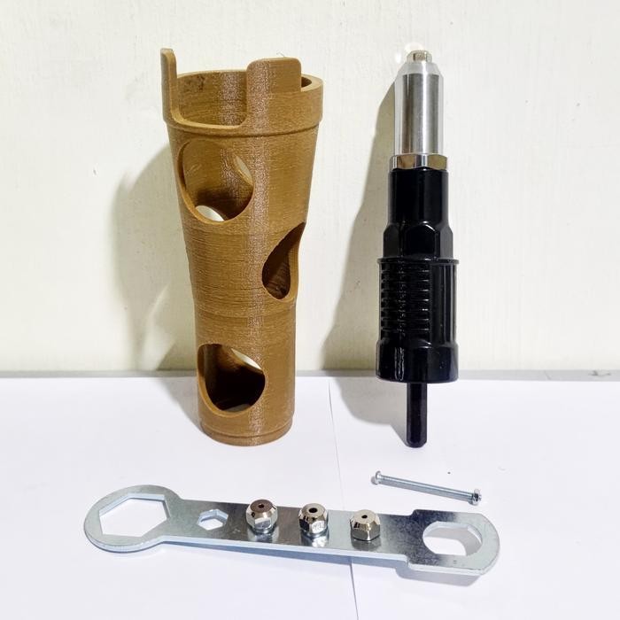 Rivet Gun Electric, Riveting Electric, Tang Rivet Baterai, Tang Rivet Otomatis 2In1 Bor Kabel Origin