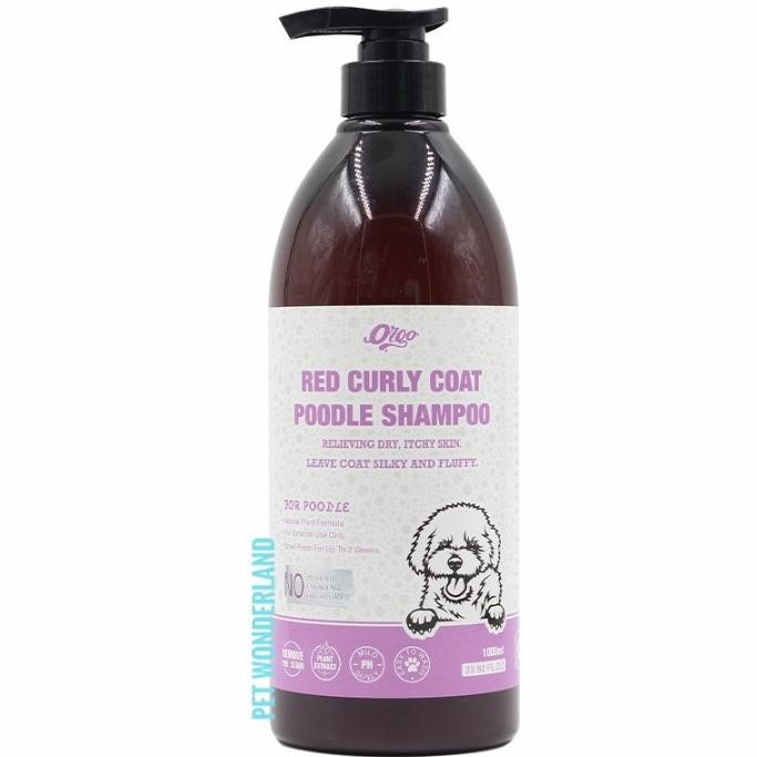 Orgo Shampoo Red Curly Coat Poodle Shampoo 1000 ML - Shampoo Anjing Red Poodle - Shampoo Anjing Pood
