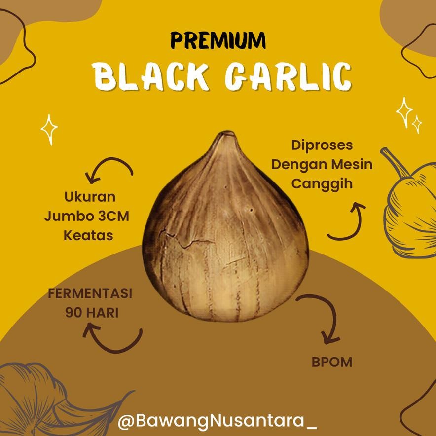 

BAWANG HITAM / BLACK GARLIC SOLO - 100gr & 220gr