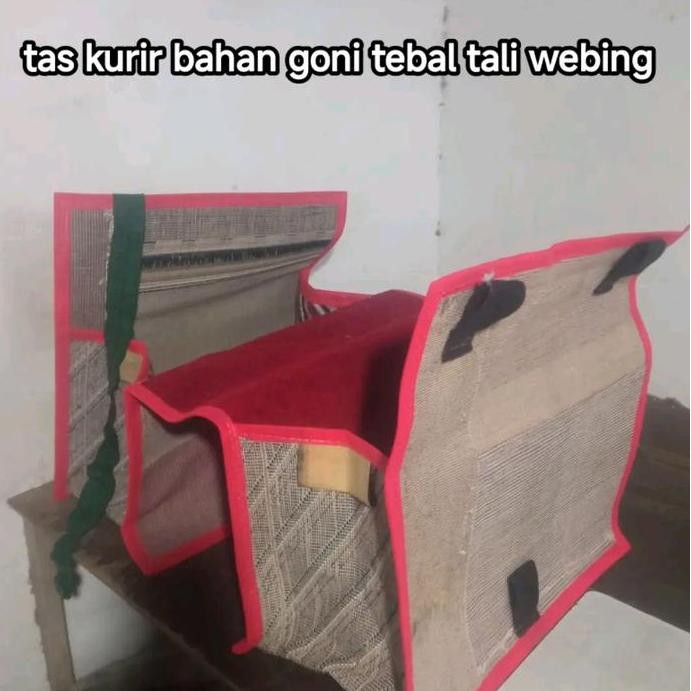 Tas Motor / Tas Obrok / Tas Bronjong / Tas Kurir / Tas Rengkek Tebal Dan Kuat Keranjang Paket Goni K