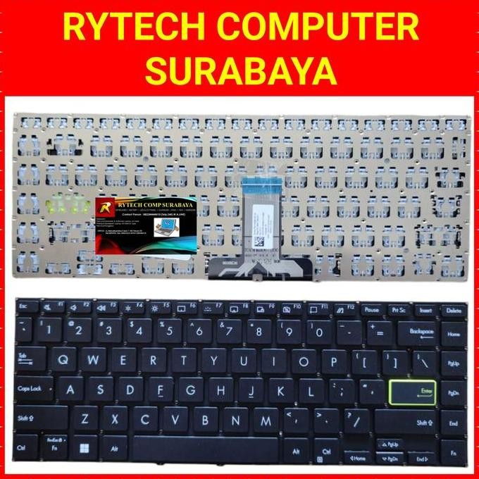 Keyboard Asus Vivobok Flip Tm420 Tm420Ua Tm420Ia Tp420 Tp420Ua Tp420Ia New Stok