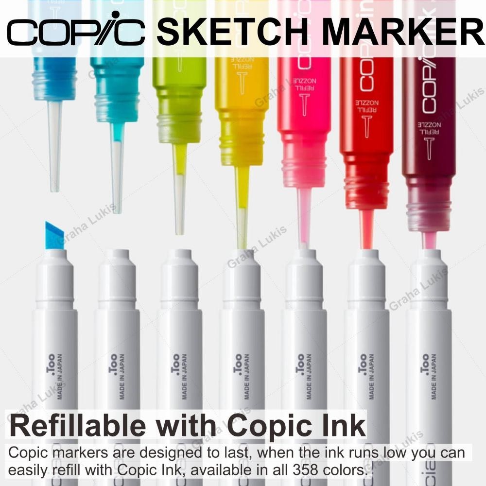 

COPIC SKETCH MARKER VARIAN R - RED