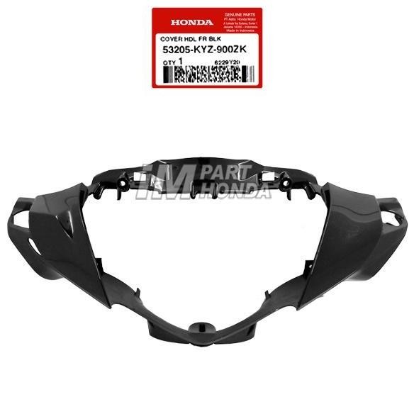 53205-Kyz-900Zk Cover Batok Lampu Depan Supra X 125 Helm In Hitam