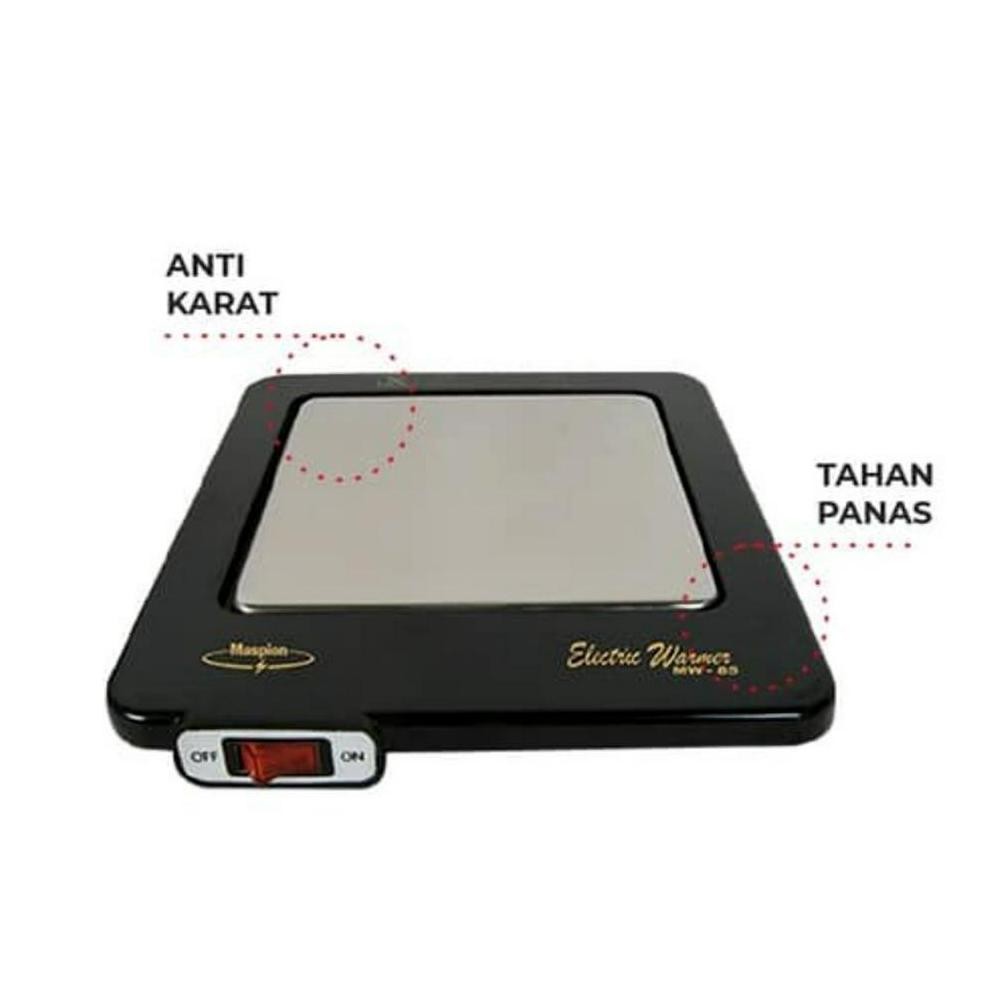 MASPION ELECTRIC WARMER MW-85 PEMANAS ELEKTRIK MAKAN MINUMAN