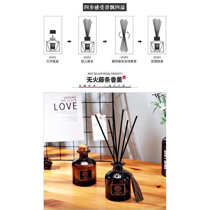 (Allthebest) Reed Diffuser Hotel Series Royal Didi Parfum Ruangan 50 ML