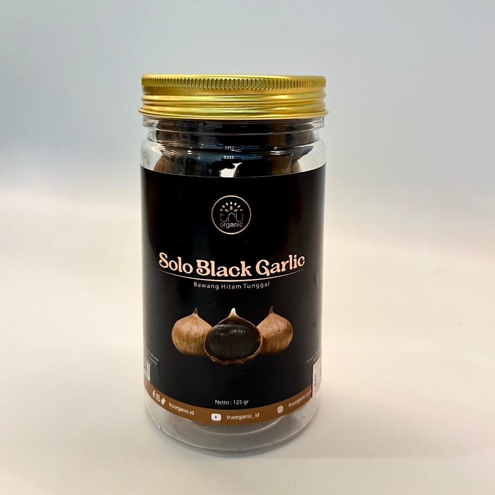 

TRUorganic Black Garlic 125gr - Bawang Hitam Tunggal | Bawang Putih Tunggal Hitam