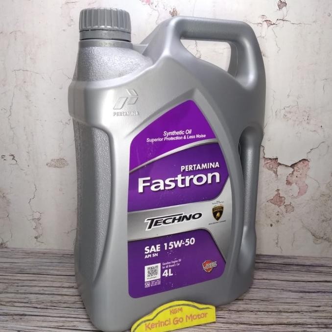 [Allthebest] OLI FASTRON 15W-50 4L - OLI FASTRON TECHNO 15W-50 PERTAMINA