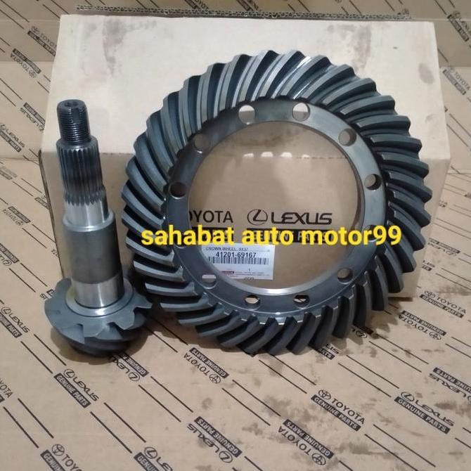 GEAR SET HARTOP 2F 9*37 CROWN WHEEL PINION GI GARDAN HARTOP 2F