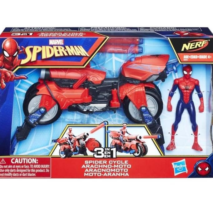 Marvel Spiderman 3 in 1 Cycle with Spiderman Figure Original