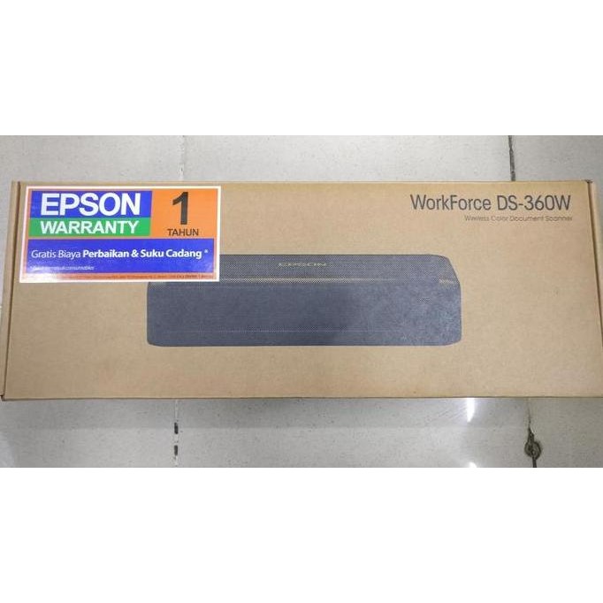 Scanner Epson Workforce Ds360W Resmi 1 Tahun New Stok