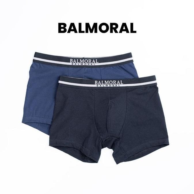 Balmoral Daily Celana Dalam Pria Boxer 2 Pcs Rayon Spandex BX.A.020