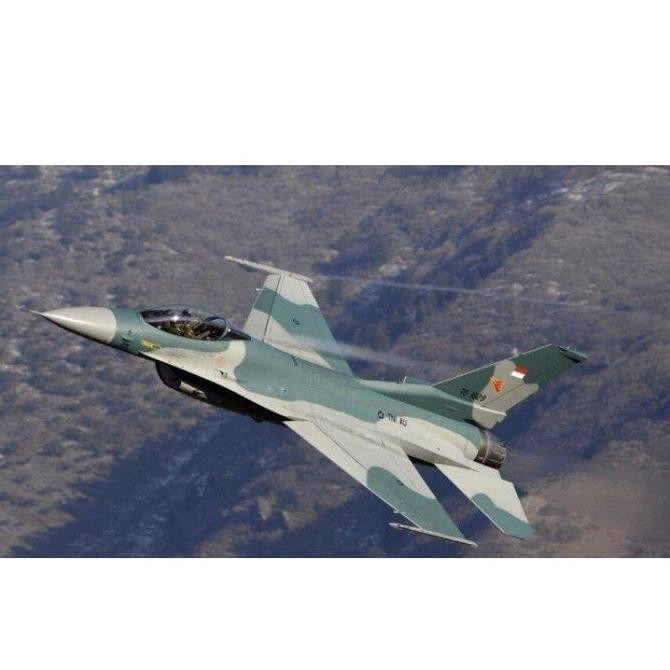 Diecast Pesawat Tempur F-16A Fighting Falcon Tni -Au By Hobby Master