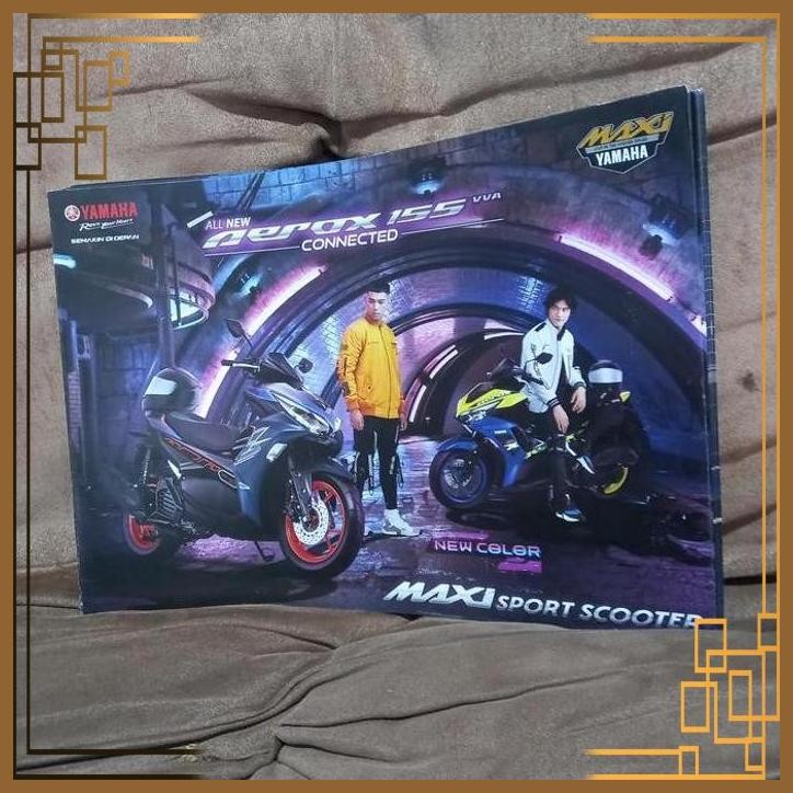 [RBM] BROSUR YAMAHA ALL NEW AEROX 155VVA 4 HLMN