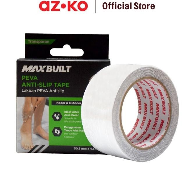 

BRG BARU AZKO Maxbuilt 4.57 mtr Lakban Kamar Mandi Anti Slip Peva Clear 50.8 Mm Tape Floor Bathroom Lakban Anti Slip Serbaguna Perlengkapan Keselamatan