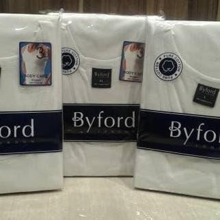 Kaos Dalam Pria Byford Singlet Isi 3 Pcs Anti Melar Kaos Oblong