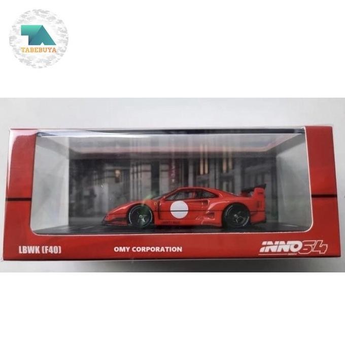 Inno64 Ferrari F40 Lbwk Red