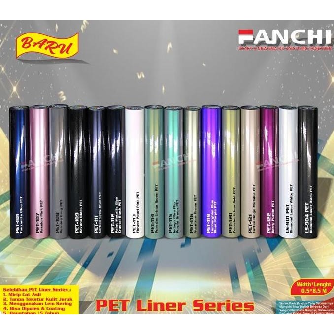 

HRG DISKON Sticker PET & Laser Diamond Fanchi 50cm (mtr)