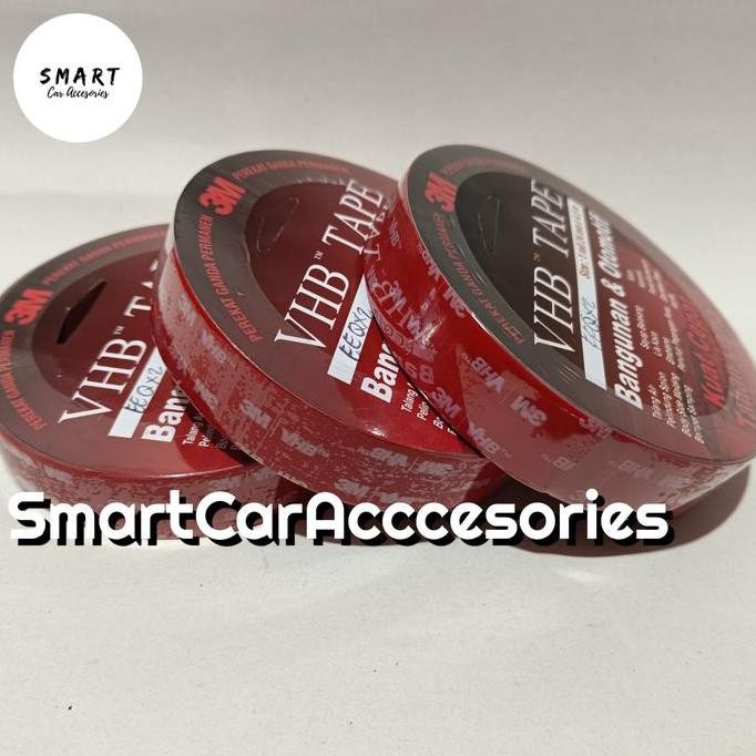 

HARGA DISKON DOUBLE TAPE / ISOLASI BOLAK BALIK 3M VHB ASLI FOAM 1 INCHI / 24 MM