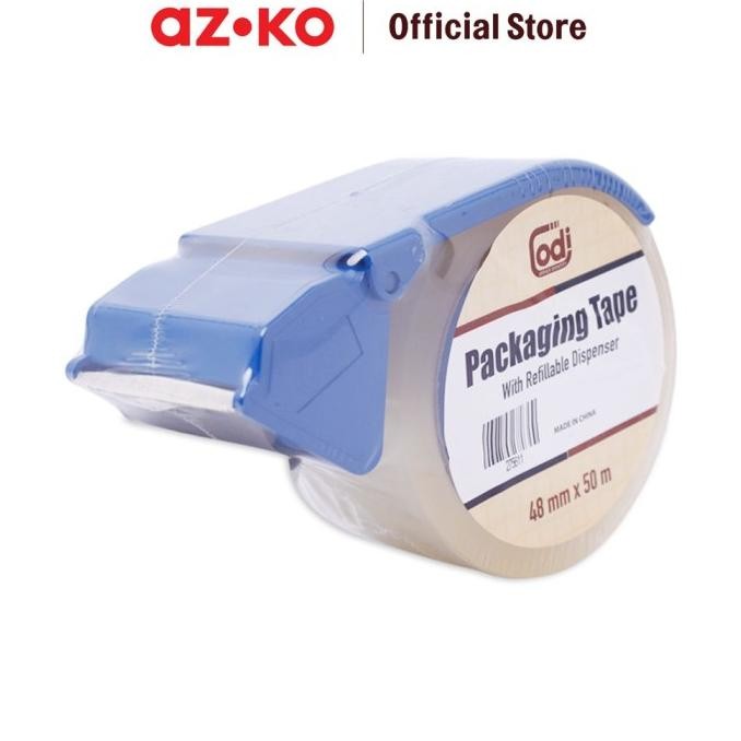 

JUAL AZKO Odi Pita Perekat Dengan Pemotong 48 Mm X 50 Mtr - Transparan