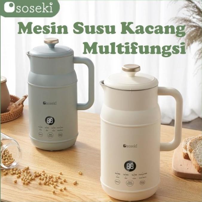 Tersedia SOSEKI SOYMILK MAKER / mesin blender susu kacang multifungsi 1000 ml