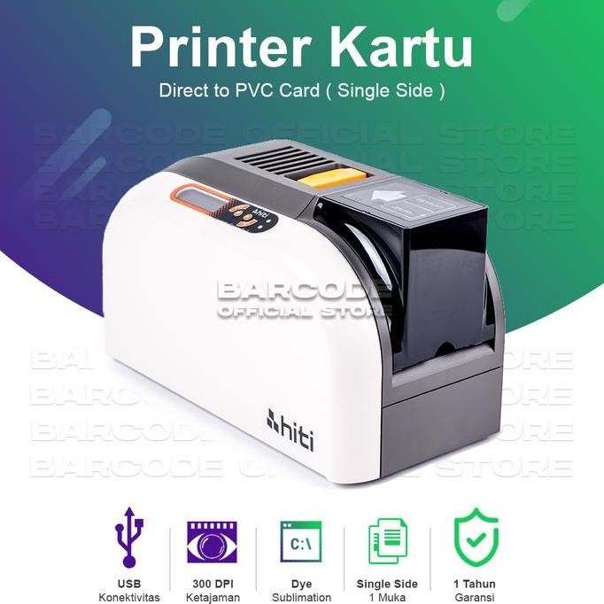 Id Card Printer Hiti Cs200E | Printer Kartu Hiti Cs-200E | Hiti Cs200E New Stok