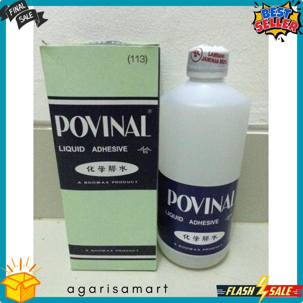 

Lem Povinal 113 (500Ml) Diskon Setengah Harga