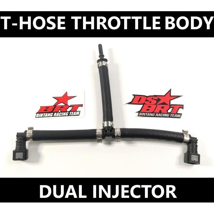 T-Hose T Hose Double Dual Injector Throttle Body TB BRT CRF 150