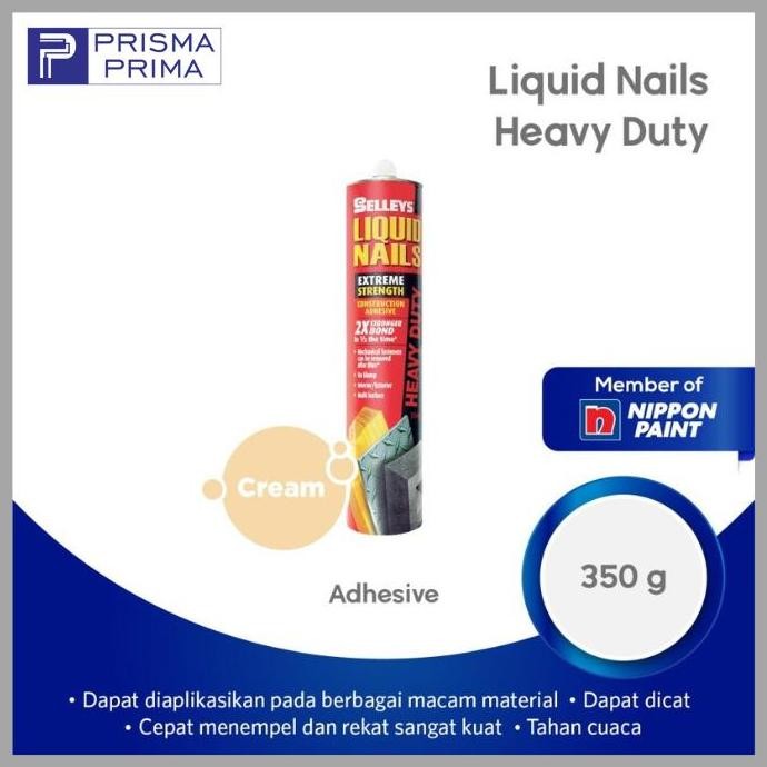 

TERMURAH Lem Konstruksi Liquid No More Nails Selleys Pengganti Tanpa Paku
