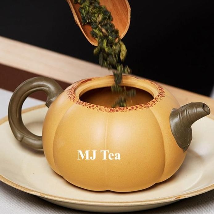 Yixing Purple Clay Teapot Master Pure Handmade Pumpkin Teapot Maison Auratea