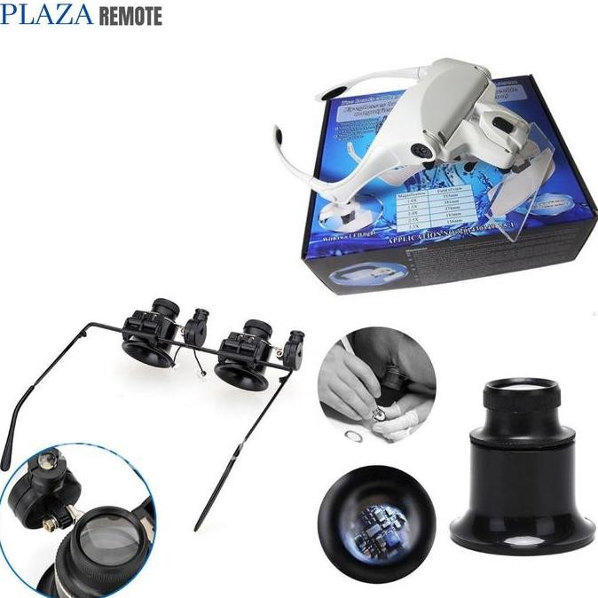 

HARGA DISC - KACA MATA SERVISE / PERBAIKAN + LED PEMBESARAN 20X ZOOM