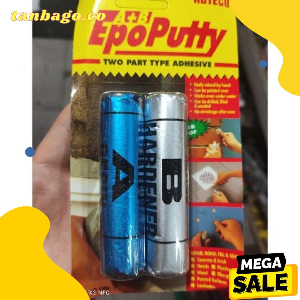 

Lem Porting/ Lem Epo Putty /Lem Alteco 100Gram (A+B) Terlaris! Produk Ini Banyak Dicari