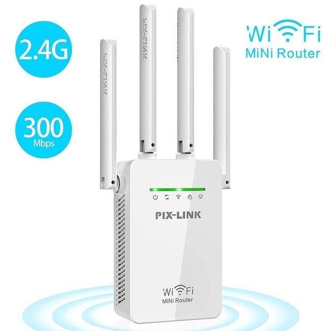 PIX-LINK 300M Wireless Wifi Range Extender Router Repeater AP LV-WR09