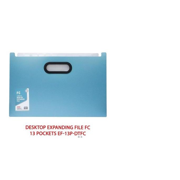 

READY KENKO DESKTOP EXPANDING FILE FC -13 POCKETS EX 13P DTFC NEW