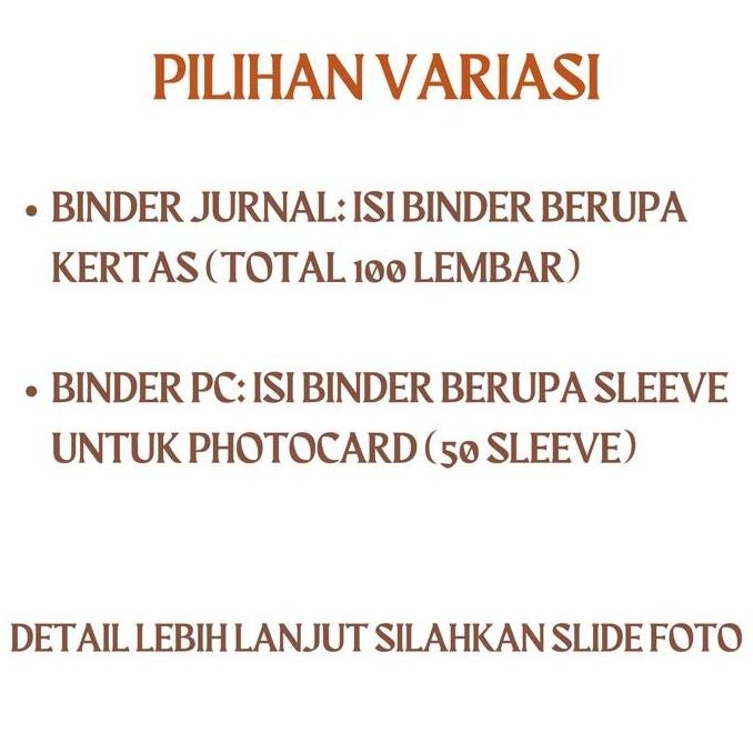 

READY (A5 Size) Binder Journal Set Hogwarts House Version / Agenda Notebook NEW