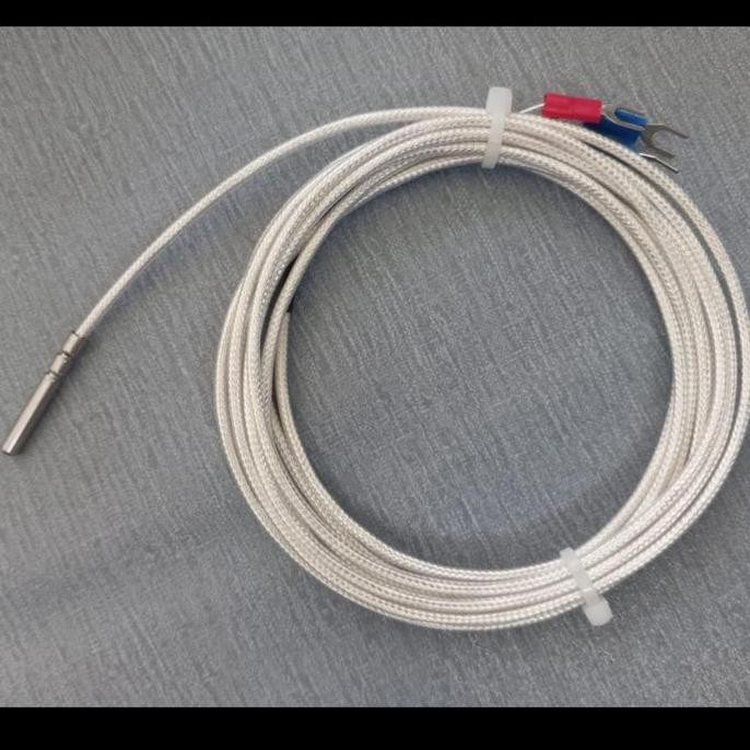 Promo Sensor Suhu Pt100 / Rtd Pt 100 Model Kabel Tahan Air / Rtd Pt1000