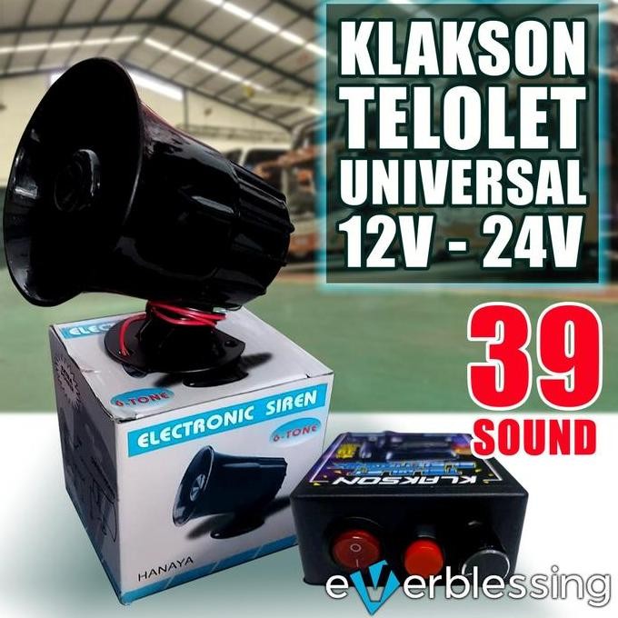 Klakson Telolet Viral 39 Suara-Modul+Toa