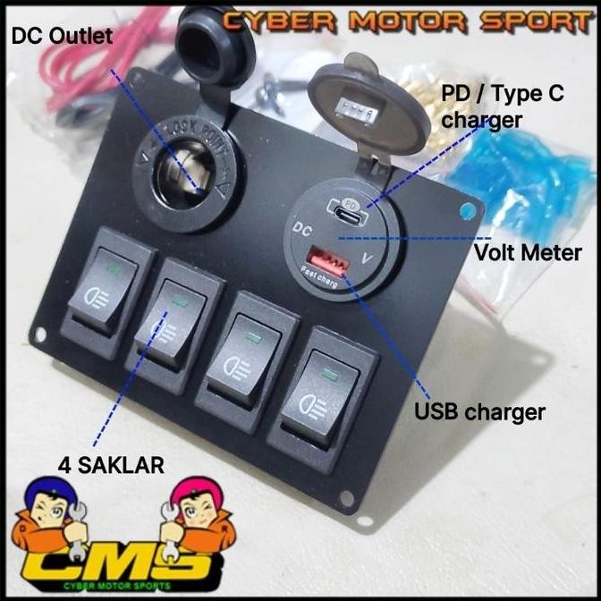 Paket Relay sekring mobil universal fullset. fuse box plus relay.