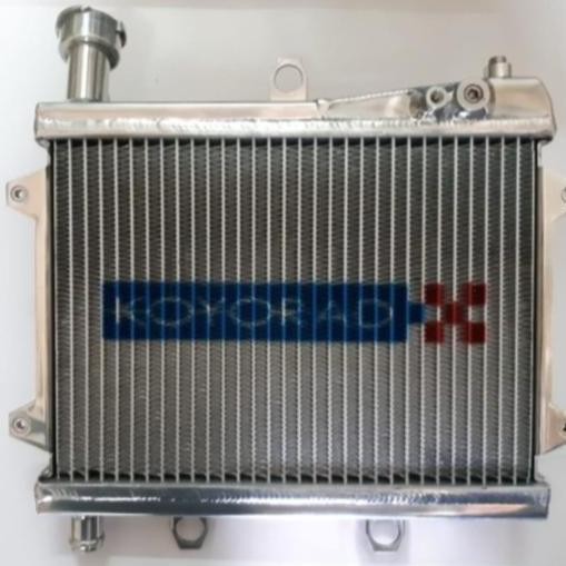 * Radiator Ninja Rr 150Rr Koyorad Racing + Tutup Radiator Koyorad Sk-C13 *