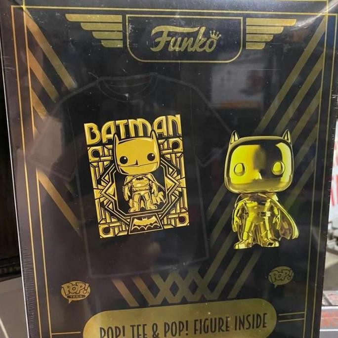 Funko Batman Gold Comics Premium Funko Pop Batman Gold Limited Edition