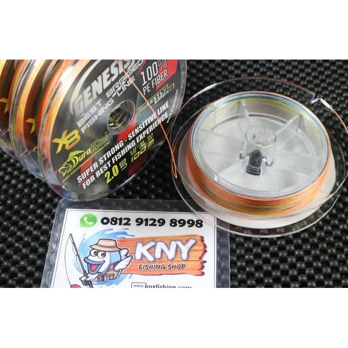Tersedia Benang Pancing Duraking Genesis PE 2 / 15.4 kg senar mancing IDOLA