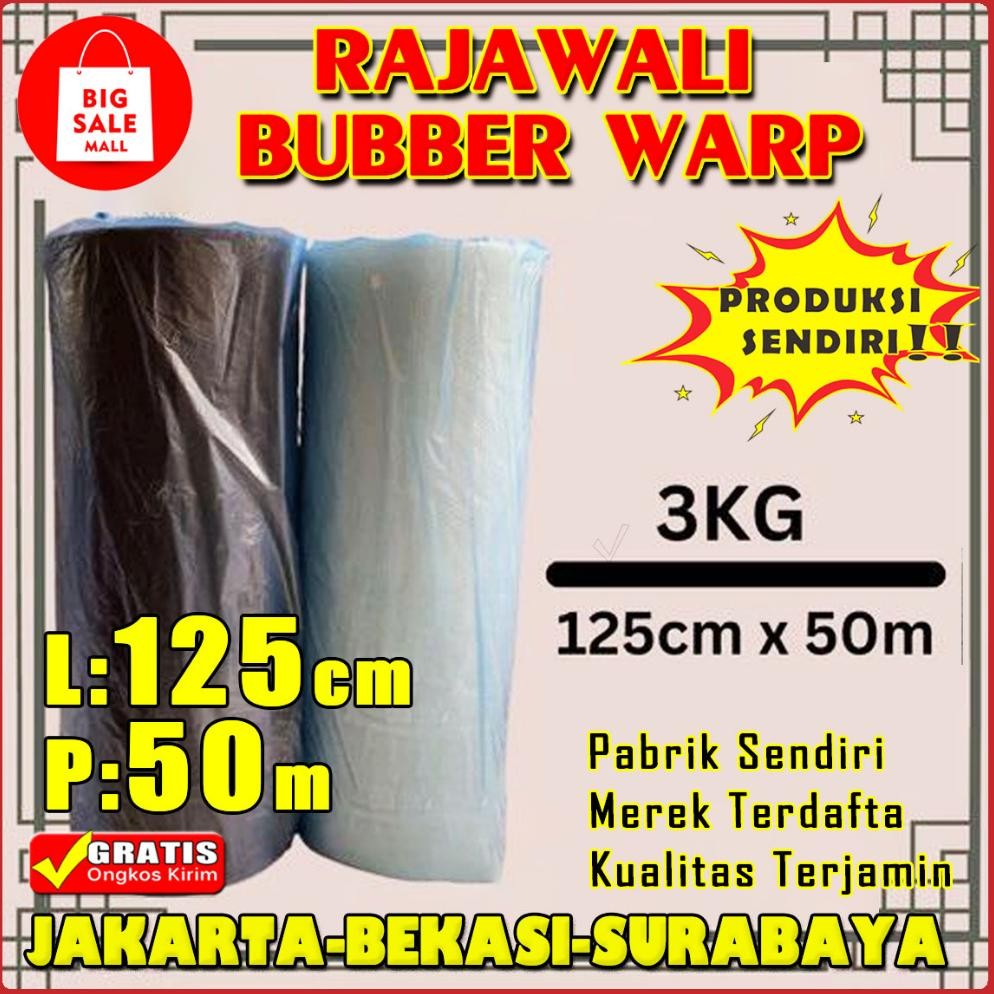 

Produk Baru!! Bubble Wrap 125cm x 50m 2KG Plastik Roll Packing Online Shop Termurah