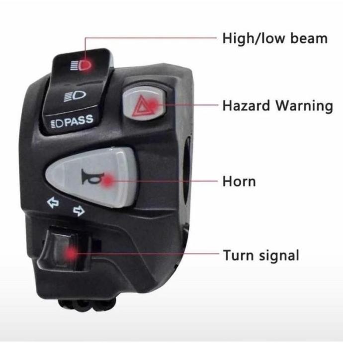 Saklar Kiri Domino Pnp Motor Nmax New Nmax Lama Vario 125 Vario 150 Kualitas Terbaik Harga Termurah