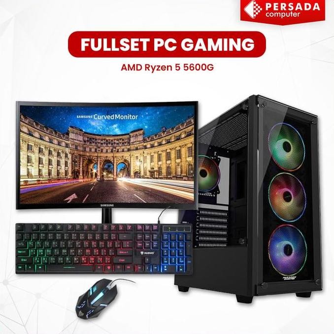 PC Gaming RYZEN 5 5600G I VGA Radeon Graphics I SIAP GAME BERAT