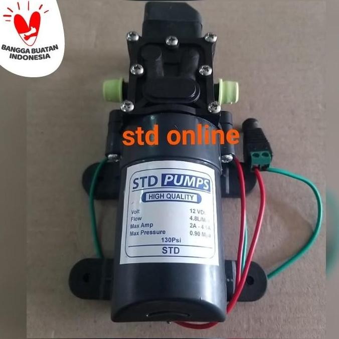 Dinamo Pompa Sprayer Tangki Elektrik 12V 72W 100Psi Kualitas Terbaik Harga Termurah