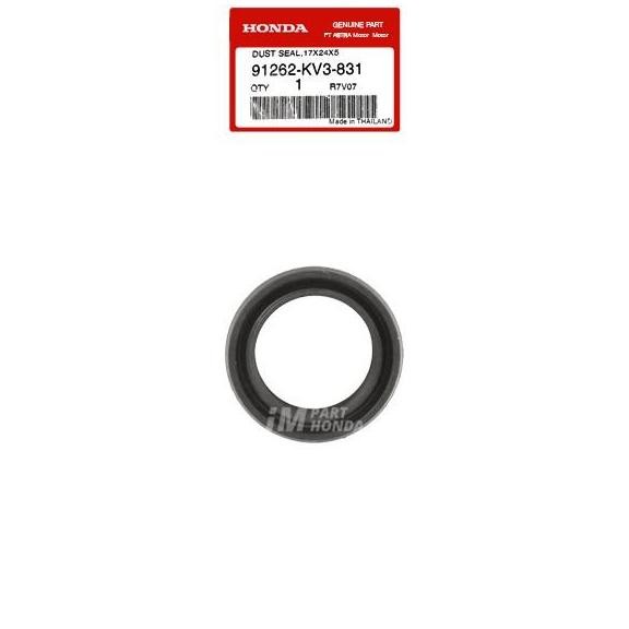 91262-Kv3-831 Dust Seal 17X24X5 Swing Arm Pro Link Crf Cb Cbr 150 250 R Rr Led Fi Lokal Cbu