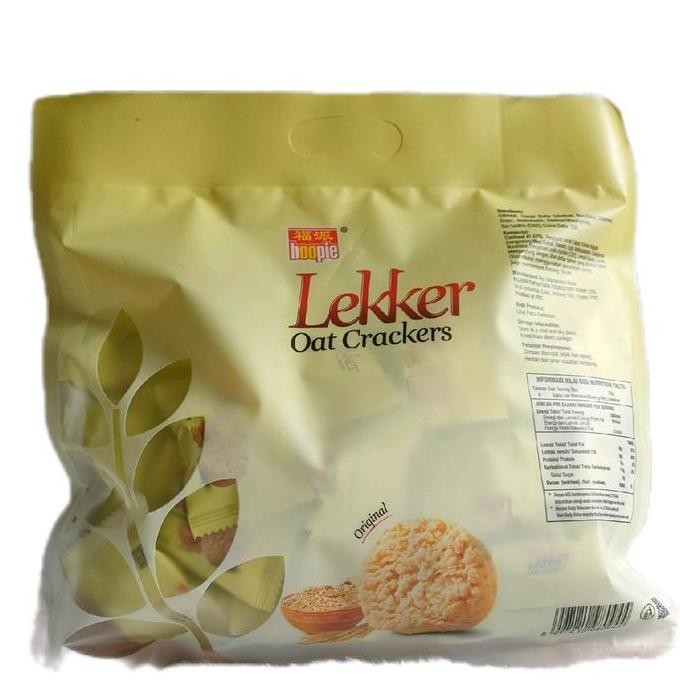 

Hoopie Lekker Oat Crackers 245 Gr Cookies Food Promo